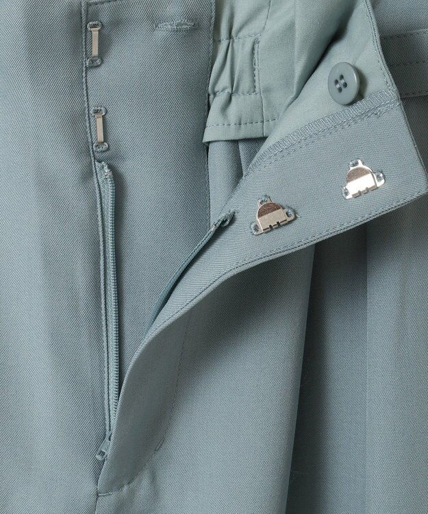 Green Parks ・ＥＬＥＮＣＡＲＥ　ＤＵＥ　サイドベルトタックパンツ Light Beige