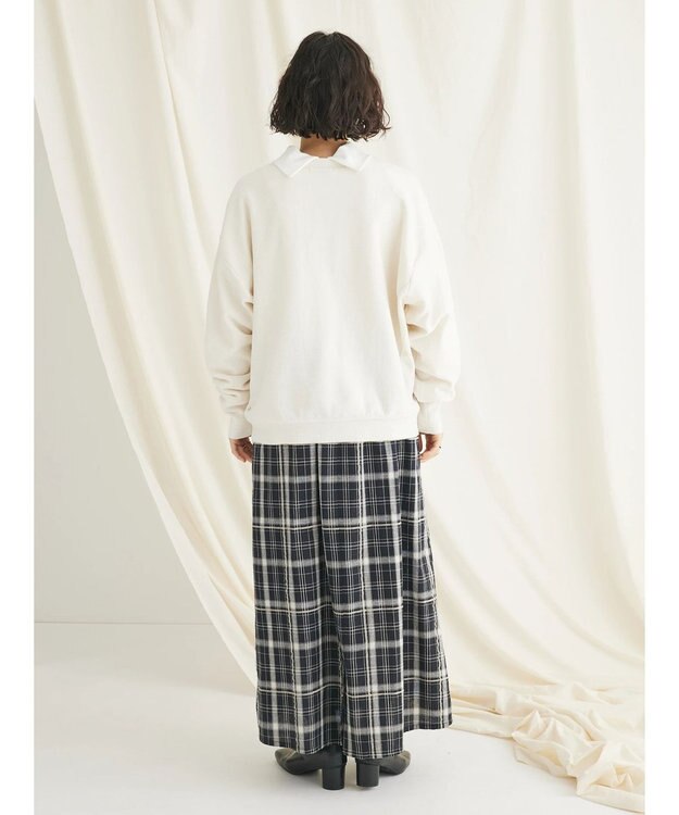 CRAFT STANDARD BOUTIQUE シェニールヤーンニットプルオーバー Ivory