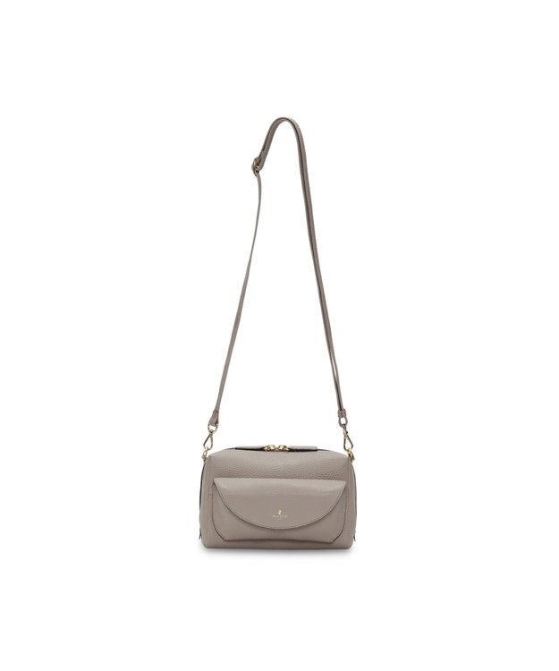 PELLE BORSA レザーポシェット メガネポケット付き Reinette レネット 4795 グレージュ