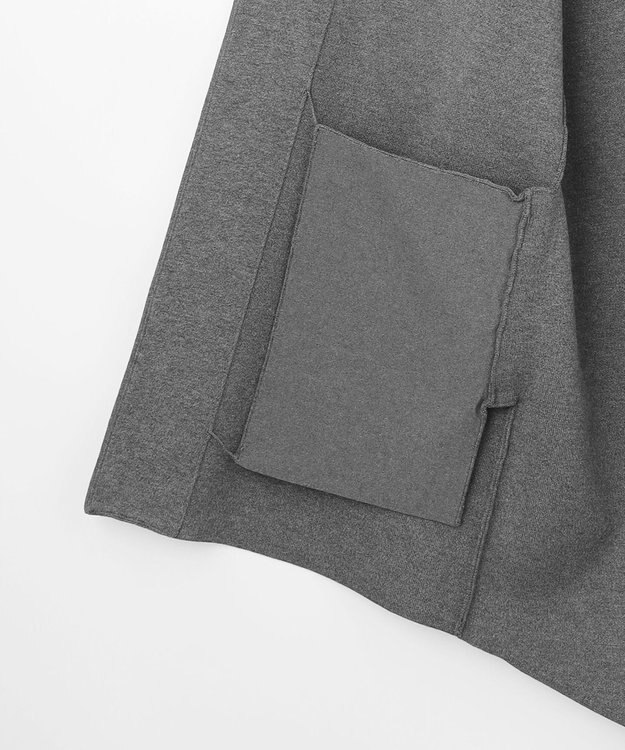 NAVE 【xNAVE】川上桃子コラボ ニットジャケット グレー系