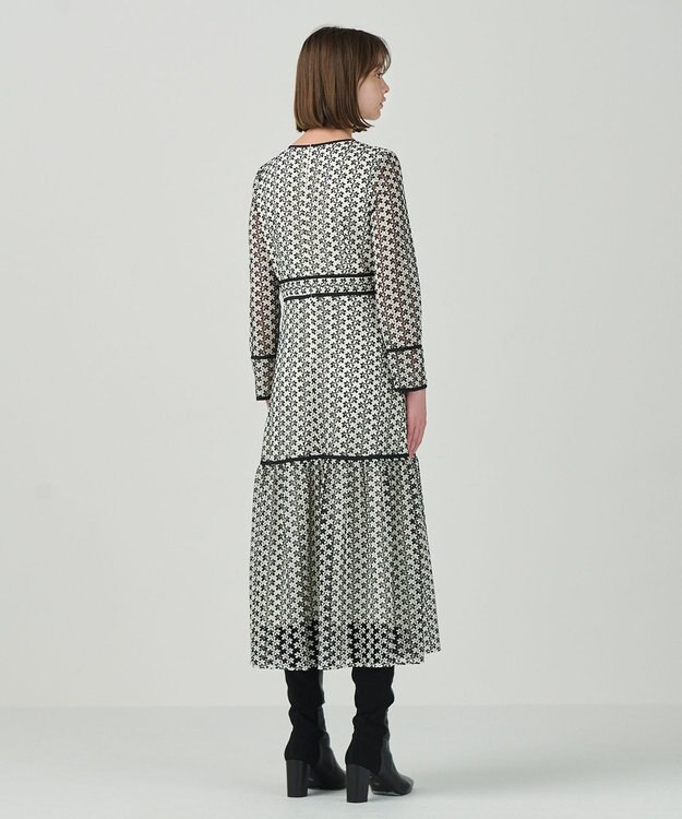 GRACE CONTINENTAL レースロングワンピース キナリ