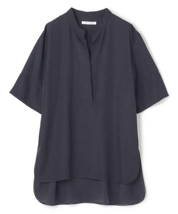 BEIGE， 【WEB＆一部店舗限定・S-size】GRANIUM / ブラウス Navy