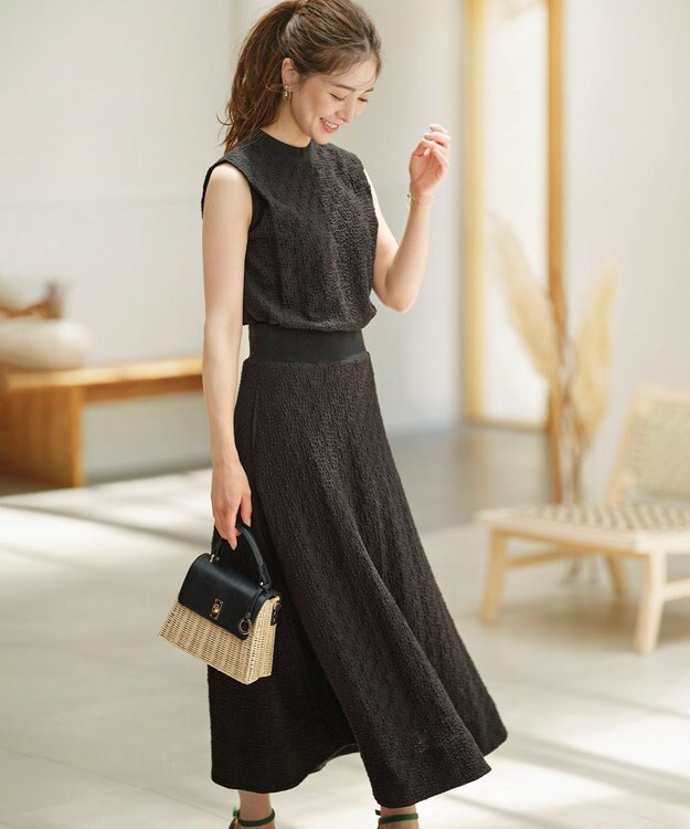 組曲 【2SET】ストレッチジャカード セットアップ ブラック系