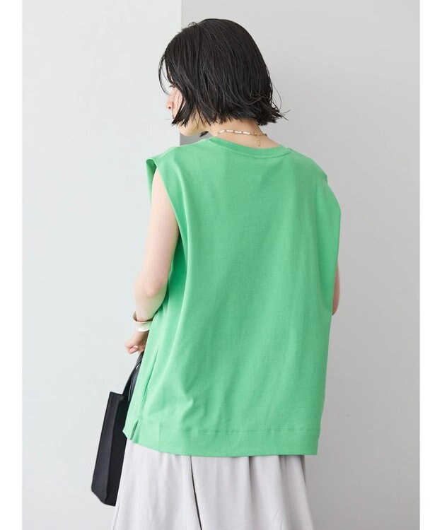 AMERICAN HOLIC ショルダータックノースリーブプルオーバー Light Green