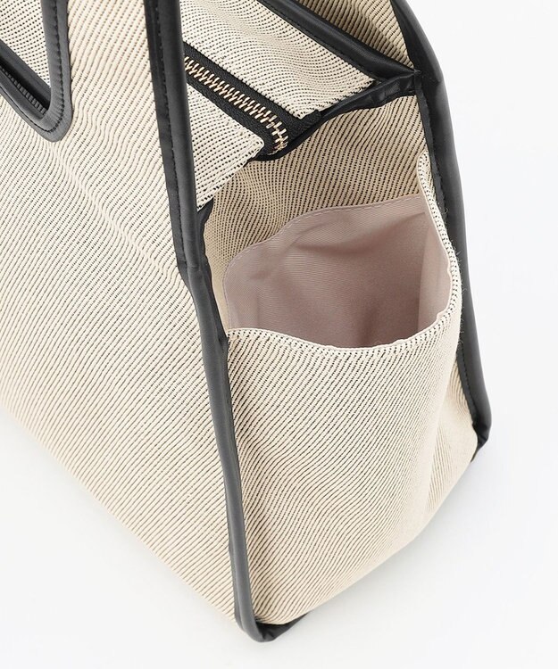 J.PRESS LADIES 【PC収納可能】キャンバス トートバッグ ブラック系