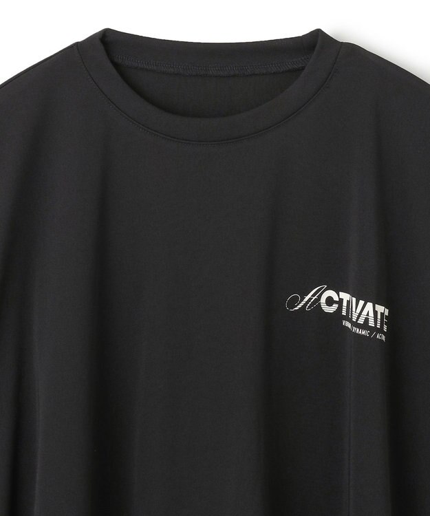 UNFILO ラッシュガード ドロストプルオーバー ブラック