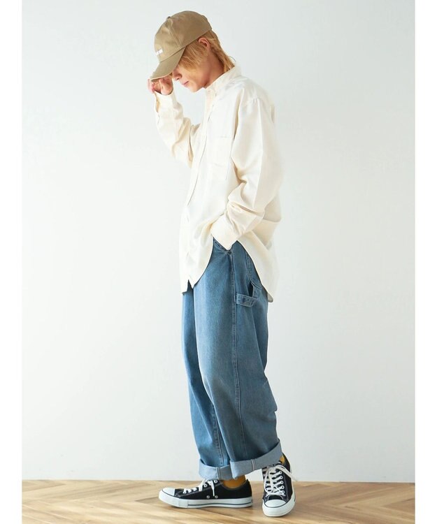 CRAFT STANDARD BOUTIQUE Ｔ／Ｒバンドカラーシャツ Ivory