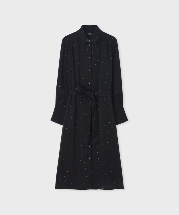 Paul Smith PS Stamp シャツワンピース ブラック
