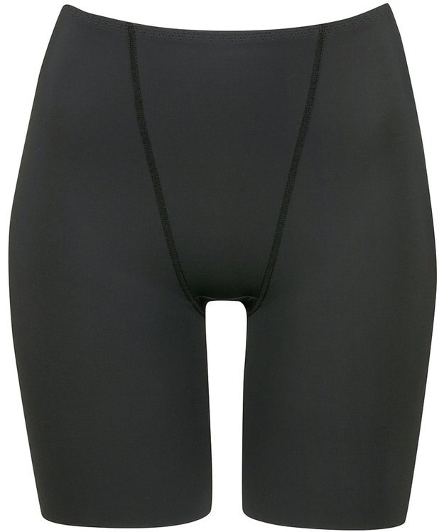 Wing 補整ショーツ ほどよいおなか押さえ まるみのあるヒップライン ここちよいフィット感 【Pパンツ】 ロング丈 はきこみ丈ふかめ KJ4804 ウイング／ワコール ブラック