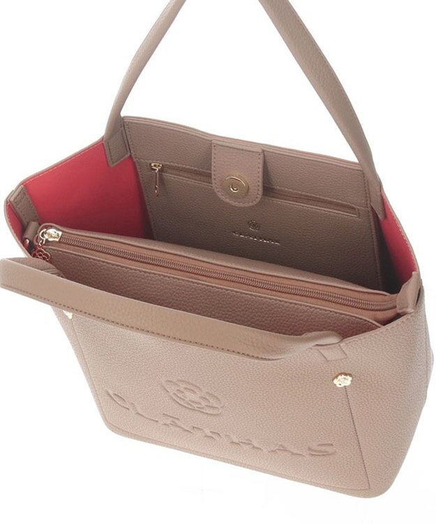 CLATHAS エクラ コンパクトトートバッグ（ポーチ付） トープ