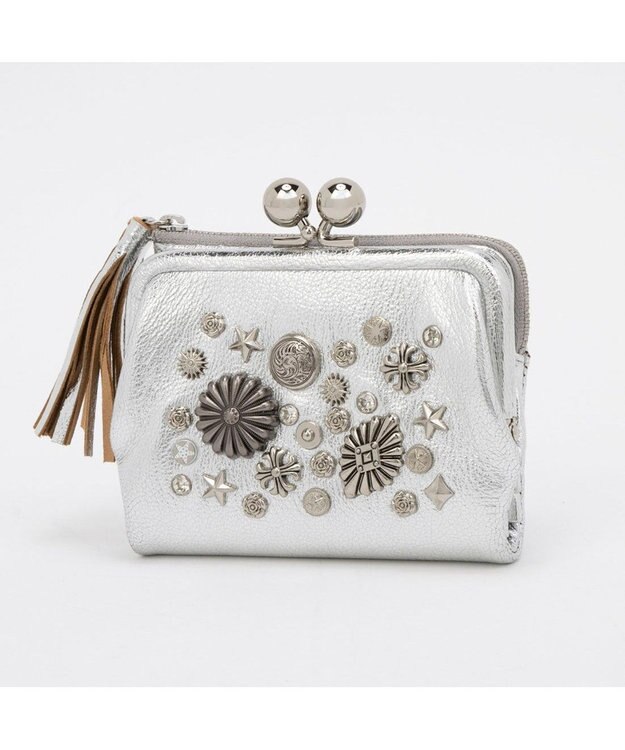 専用です！　がま口　2点 ペルケ perche / マルチスタッズがま口二つ折りウォレット