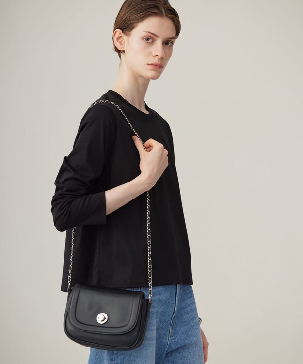 ICB 【CLASSY.1月号掲載】クラシックラウンドショルダー ブラック系