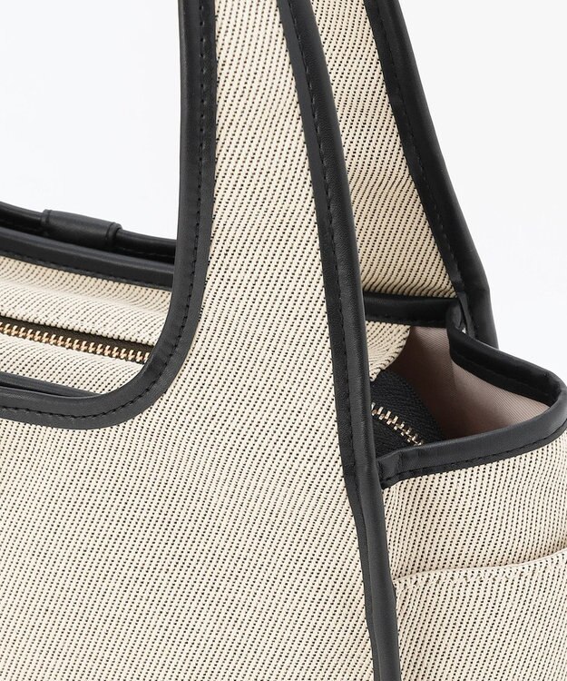 J.PRESS LADIES 【PC収納可能】キャンバス トートバッグ ブラック系