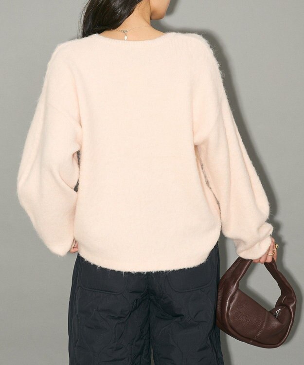 Green Parks ＶネックニットＴＯＰＳ Pink