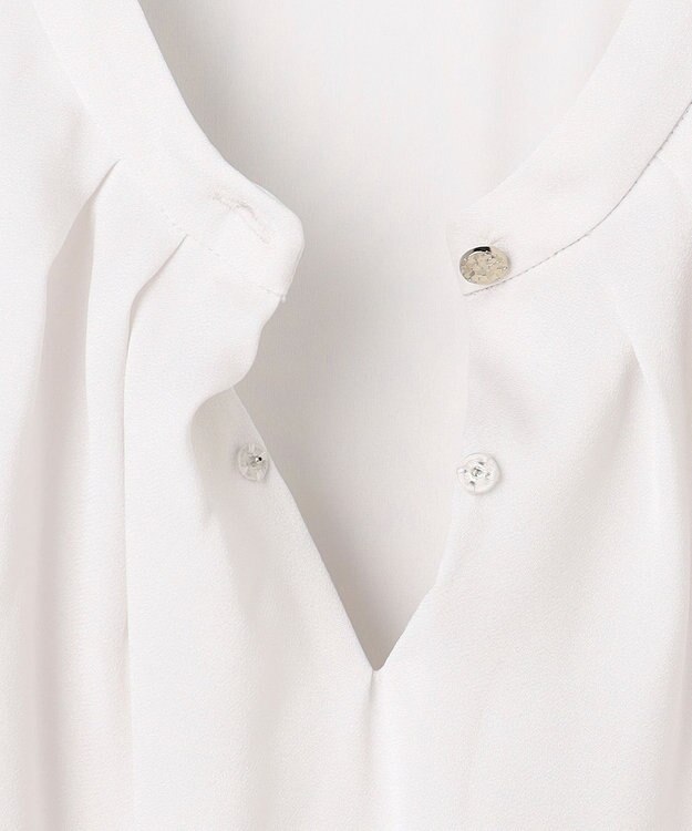 J.PRESS LADIES S バックサテンジョーゼット カットソー ライトグレー系