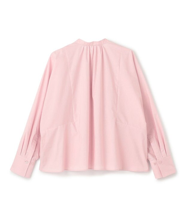 UNFILO 【新色追加】ギャザーワイドシャツ ピンク
