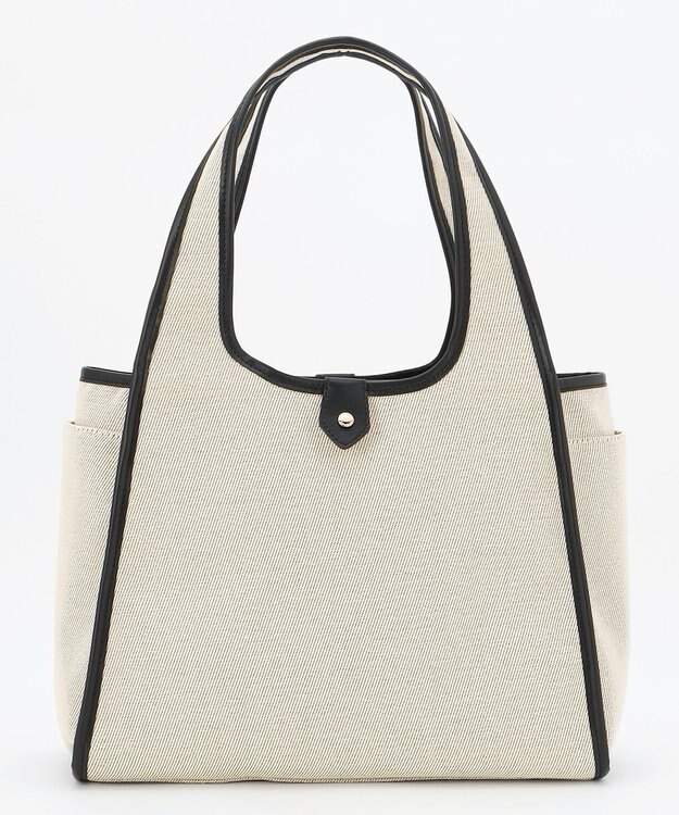 J.PRESS LADIES 【PC収納可能】キャンバス トートバッグ ブラック系