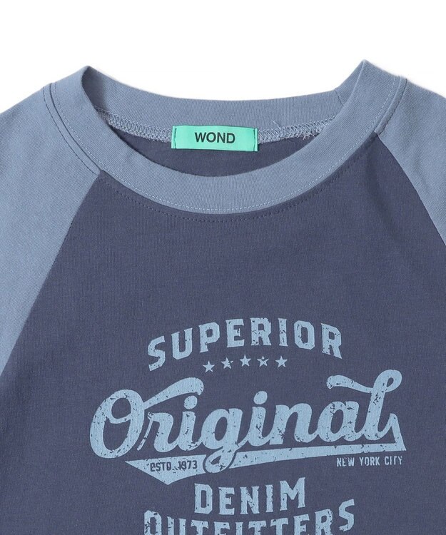 WEGO ロゴラグランT ネイビー