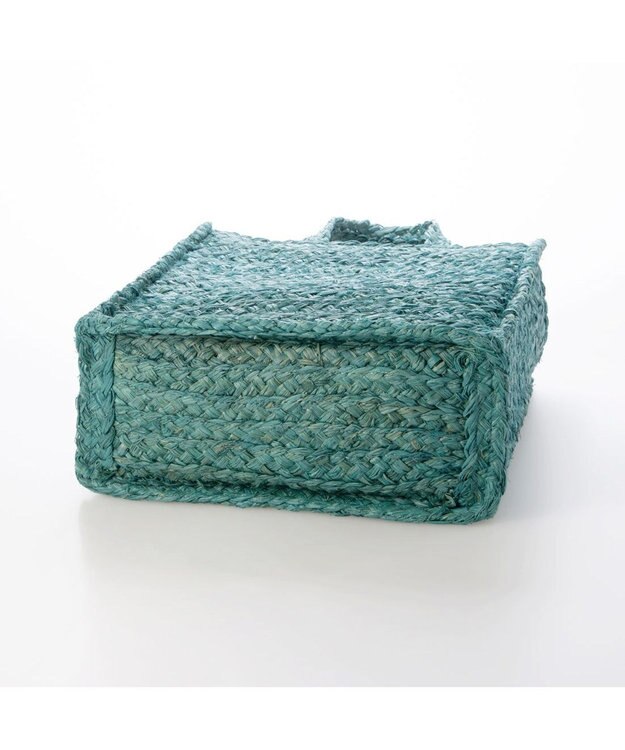 UNBILLION カカトゥ kakatoo / ラフィアスクエアトートバッグ グリーン