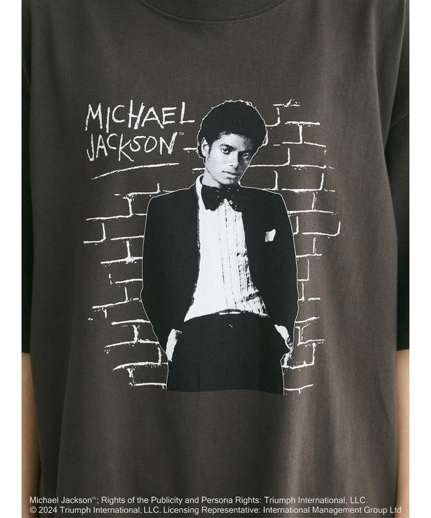 Green Parks ■ＭＩＣＨＡＥＬ　ＪＡＣＫＳＯＮ　ＰＨＯＴＯ　ＴＥＥ Charcoal Gray