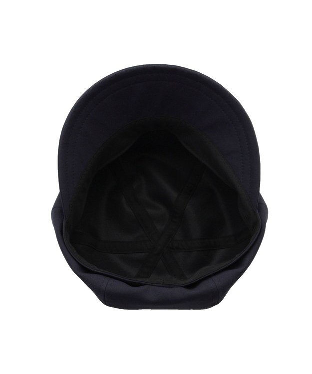 MOONBAT 【遮光100％/遮熱/UVカット】FURLA(フルラ)アーチロゴ キャスケット 帽子 無地 サイズ調整可能/手洗い可能/日本製 ディープブルー