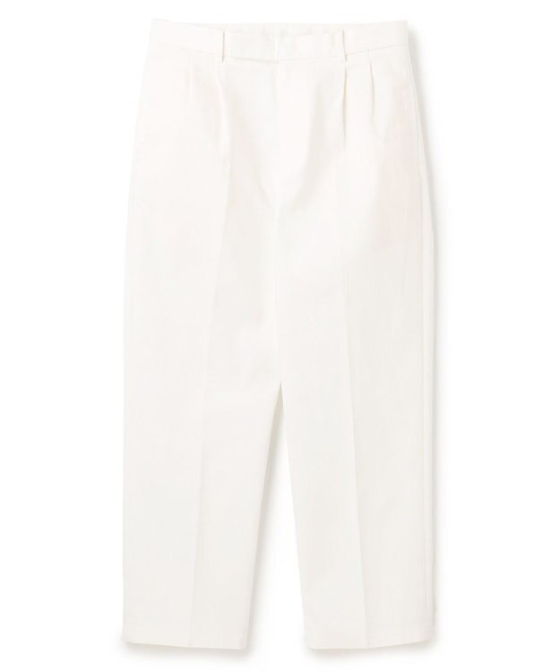 UNFILO MENS 【新色追加】FINE MOVE デニム タックパンツ [24年商品] ホワイト