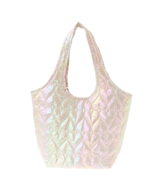 Green Parks ・ＱＵＯＮ　ハートパデットトート Gold