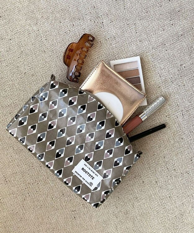 ROOTOTE 1023【ポーチ】EU.ウイズルー.ラミネート-P 03：ハート