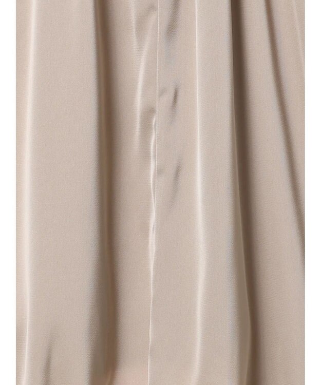 Te chichi サテンサイドリボンブラウス ベージュ