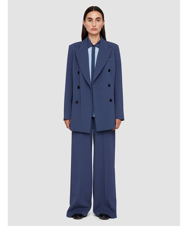 JOSEPH コンフォートキャディー　ダブルブレステッドジャケット Harbour