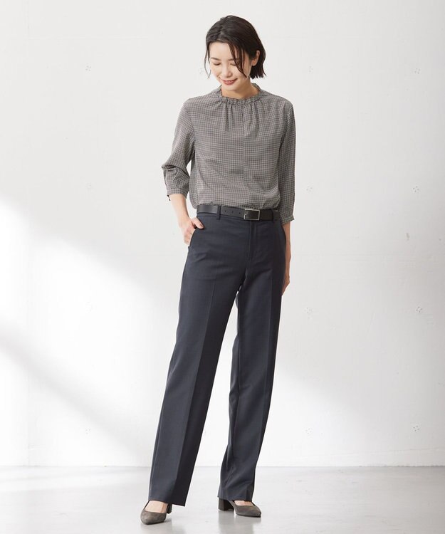 J.PRESS LADIES リバーシブル ベルト ブラック系