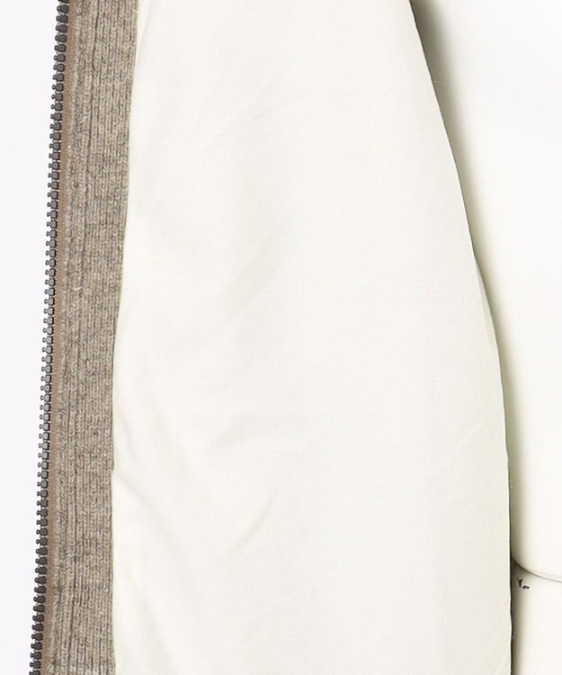 JOSEPH ABBOUD MOUNTAIN 【UNISEX】ラムウール×モールカモフラ フルZIPニット アイボリー系7