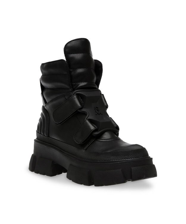 STEVE MADDEN TRENDSET ボリュームソールブーツ ブラック