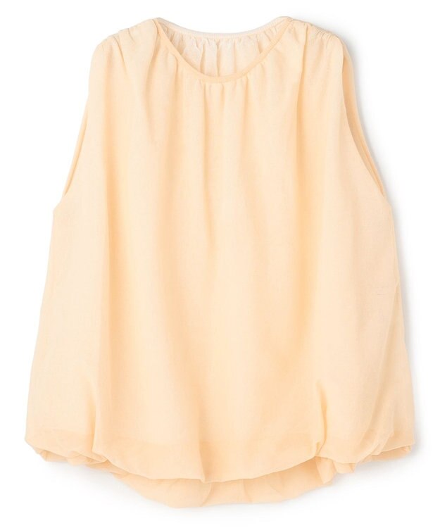 BEIGE， TOPAZ / バルーン シアーニット Peach