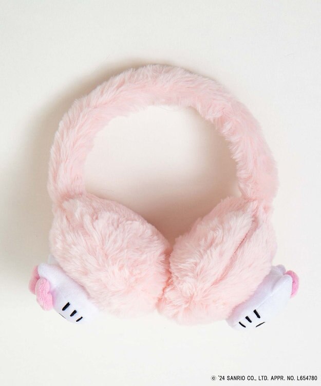 WEGO 【サンリオ】HELLOKITTYコラボイヤーマフ ライトピンク