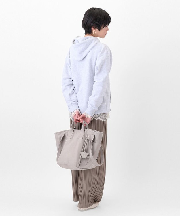 ACE BAGS & LUGGAGE W&.Day/Night エムート トートバッグ A4サイズ Mサイズ 20521 ダブルアンドデイナイト ライトグレー