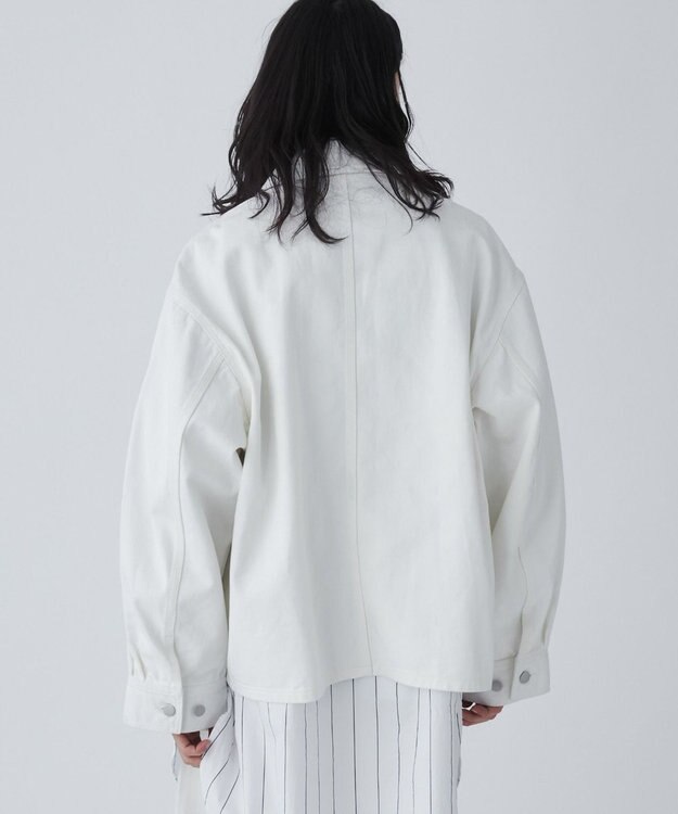 WEGO デニムカバーオール ホワイト