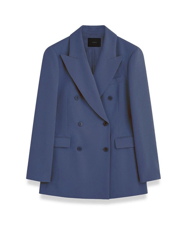 JOSEPH コンフォートキャディー　ダブルブレステッドジャケット Harbour