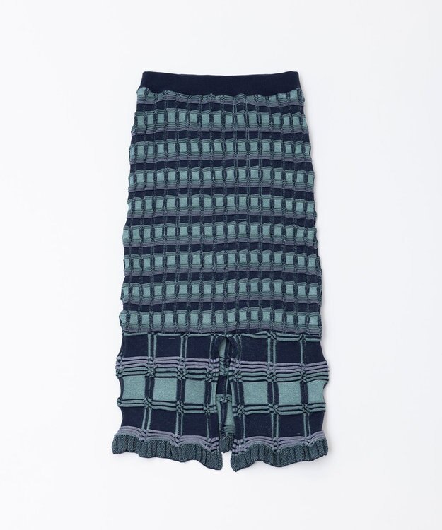 TRICOTE リンクスニットスカート【セットアップコーデ】 39NAVY