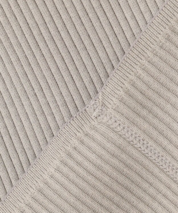 ICB L 【洗える】 ４×２リブ プルオーバー ライトグレー系