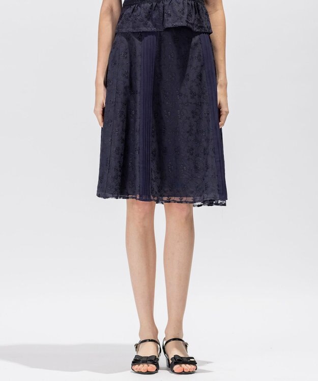 TOCCA 【洗える！】CANDY FLOSS スカート ネイビー系