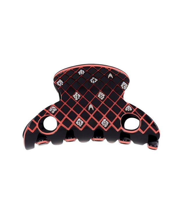 ACCA コラージュクリップ ブラックレッド