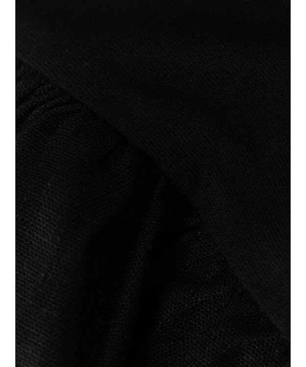 CRAFT STANDARD BOUTIQUE Ｌ／Ｒキャンバスドッキングカットプルオーバー Black