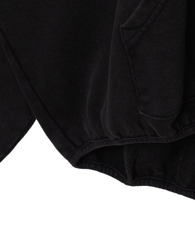 WEGO アシッドウォッシュバルーンパーカー ブラックその他