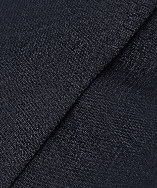 ANY SIS S 【UVカット・アンチピリング・洗える】ウーステッドエステル シャツ ネイビー