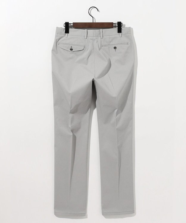 JOSEPH ABBOUD 【ウエストも伸びる!/ジャパンファブリック】シャンブレードビーストレッチ パンツ ライトグレー系