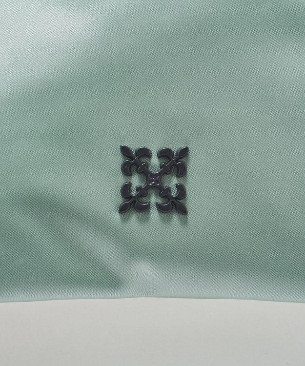 russet バイカラーレザーベルトフラットショルダーバッグ(SF-278) Sax