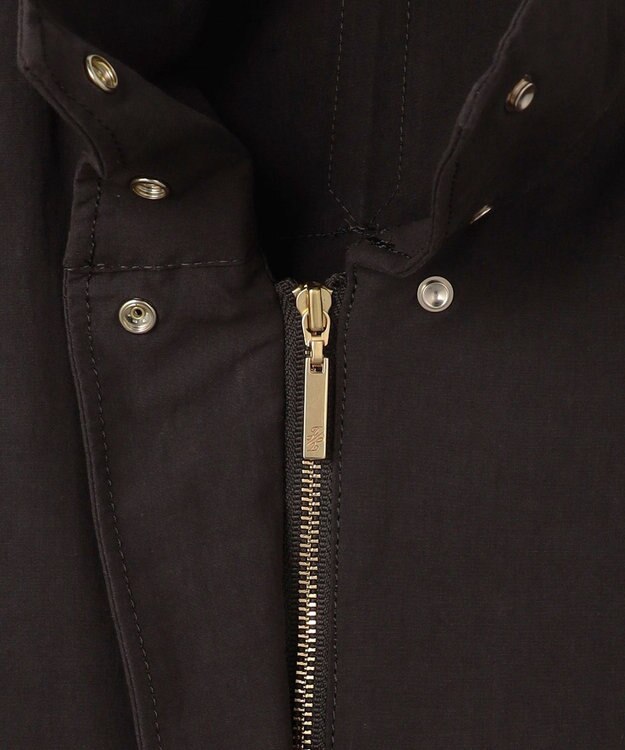 自由区 【カタログ掲載・春の必需品・オンオフ使える】コットンリネンウェザーライト コート ブラウン