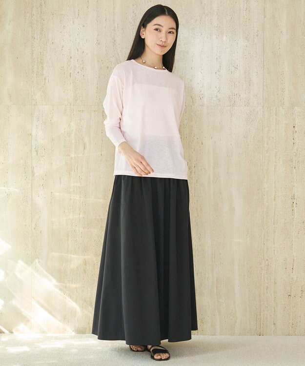 UNFILO シアー スラブロンT ライトピンク