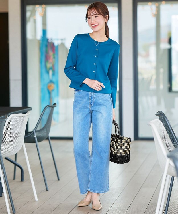 Tiaclasse パターンマルシェバッグ ブラック